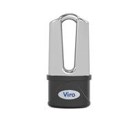 Viro - Bloqueo de disco Blindato Extreme con acabado cromado y arco de 11 mm, ref. 152.47
