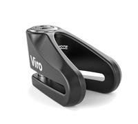 Viro | New Hardened, Bloqueo de Disco monolítico con Barra de 14 mm de diámetro, de Acero cementado, Cierre a presión