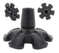 Virola Contera de Goma Autoportante 19mm de Base Grande con 6 Pies para Mejorar la Estabilidad - para los Bastones y Las Cañas - por Lifeswonderful