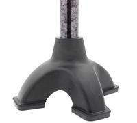 Virola Contera de Goma de 19 mm de Base Grande con 4 Pies para Mejorar la Estabilidad - para los Bastones y las Cañas - por Lifeswonderful