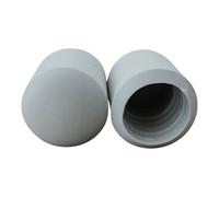 Virola de silla adecuada para patas de taburete y mesa para proteger el suelo, 19 mm, blanco, paquete de 2