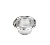 Virola de soldadura de tubería de acero inoxidable, 12,7mm, 19mm, 38mm, 51mm, 76mm, 159mm OD SS304, triple tipo de abrazadera y conexión alargada(34mm Ferrule 50.5)