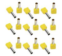 , Virolas de Alambre 100 Piezas de Amplio Uso para Electricidad para Equipos