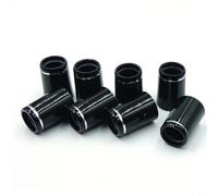 Virolas de anillo cromado de repuesto para golf para hierros e híbridos con diámetros de punta de eje 355 y 370 para adaptarse a tamaños estándar de manguera (8.5 x 16 x 12.2)