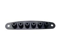 Virolas de puente de guitarra profesional Precisión diseñada para salida de sonido más clara Deslizamiento de la cuerda Reemplazo sin esfuerzo Cuerda a través del cuerpo Guitarra
