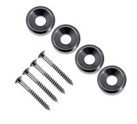 Virolas De Tornillo De Montaje Fijo Para Cuello De Cuerpo De Guitarra, 4 Uds., Para Piezas De Bajo Eléctrico Piezas de Guitarra Accesorios de Repuesto