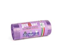 VIROSAC Rollo 15 Bolsas perfumadas de Lavanda, Nailon, Lila, 52 x 0.1 X 65 cm