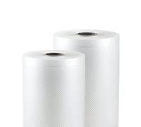 Virsus Rollos al vacío alimentos medida 30 cm x 600 cm Rollo gofrado bolsas al vacío alimentos bolsas al vacío Adapta la medida varias cantidades (2) - M