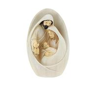 Virtcooy la Sagrada Familia,Adornos Esculpidos Figura Belén | Exquisito Juego Pesebre Cristiano, Pascua para Familiares y Amigos
