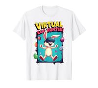 Virtual Egg Hunter - Funny Gamer Bunny VR | Jugador de Pascua Camiseta