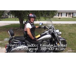 "Virtual Motorcycle Tour of Central & North Florida" Relaxation / Travel DVD