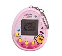 Virtual Pet Game - ABS 6cm Digital Keychain Toy | LCD Electronic Companion | Electronic Pet Toy - Pocket LCD Digital Simulator | Handheld Virtual Animal | Feeding, Music, Mini Games, Kids Travel