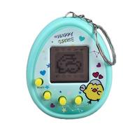 Virtual Pet Game - ABS 6cm Digital Keychain Toy | LCD Electronic Companion | Electronic Pet Toy - Pocket LCD Digital Simulator | Handheld Virtual Animal | Feeding, Music, Mini Games, Kids Travel