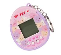 Virtual Pet Handheld Game - Mini Digital Console, Retro Keychain Pendant, Nostalgic Classic Toy | Playable Pocket Game Machine For Boys Girls Party Favor Travel Entertainment Collectible