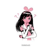 Virtual Youtuber Kizuuna Ai Notebook: Journal, Diary, Blank Lined Notebook, Note Pad, Writing Notes, 120 Pages, For Students, Work or Personal Use