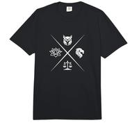 Virtudes cardinales del estoicismo Comfort Colors Adult Heavyweight T-Shirt