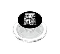 Virtudes estoicas Sabiduría Templanza Justicia Coraje Comic PopSockets PopGrip para MagSafe