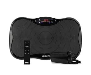 VirtuFit Almohadilla vibratoria Fitness - Fitness Powerplate - 10 programas de Entrenamiento - 99 velocidades - Entrenamiento Cardiovascular