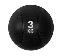 VirtuFit Balón medicinal Pro - Balón medicinal - 3 kg - goma - Negro
