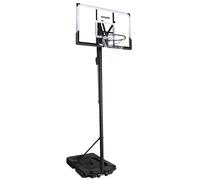 Virtufit Baloncesto ajustable - Sistema de baloncesto móvil con ruedas y soporte (Pro 145 x 305 cm)