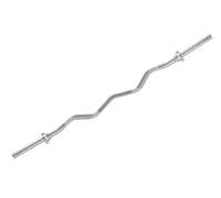 VirtuFit Barra curl - Barra de pesas - 120 cm - Tornillo - 30 mm