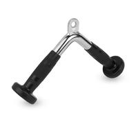 VirtuFit Barra de tríceps - Barra en V - LAT - Accesorio de cable de presión para tríceps, barra en forma de V con mango moleteado de diamante, accesorios de entrenamiento de fuerza para culturismo
