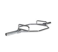 VirtuFit Barra hexagonal olímpica - Trap Bar - Peso muerto, levantamiento de hombros, barra hexagonal - 140 cm - soporta hasta 226 kg