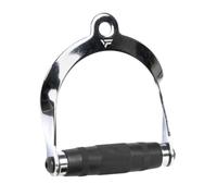 VirtuFit Cable D Handle - Accesorio para poleas, cuerda, mango giratorio para máquina de cables, tirador de cable para culturismo y deportes de fuerza
