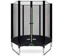 VirtuFit Cama elástica Infantil con Red de Seguridad - Negro - 140 cm