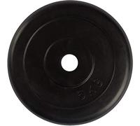 VirtuFit Discos de pesas de goma - Peso - 30 mm - 0,5 kg hasta 20 kg (5 kg)