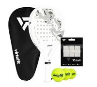 VirtuFit Juego de pádel híbrido - blanco - gris