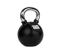 VirtuFit Kettlebell - Pesa rusa (caucho, cromo, 28 kg)