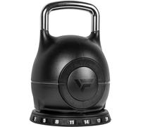 VirtuFit Pesa rusa ajustable 2/20 kg | Construcción de acero resistente | Entrenamiento funcional, crossfit y deportes de fuerza | Mango ergonómico | Negro