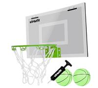 VirtuFit Pro Mini - Baloncesto con 2 bolas y bomba (brilla en la oscuridad)