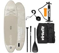 VirtuFit Supboard Ocean 275 - Tabla con accesorios y bolsa de transporte, color beige