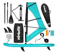 VirtuFit Supboard Surfer 305 - Turquesa - Tabla de vela y accesorios