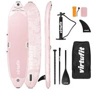 VirtuFit Supboard Yoga 355 - Tabla de remo para fitness y yoga, color rosa