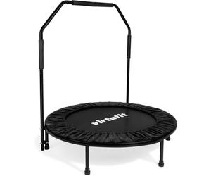 VirtuFit Trampolín de Fitness Plegable con asa - Negro - 100 cm