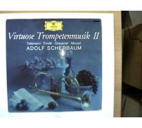 Virtuose Trompetenmusik II, Erscheinungsjahr um 1970 Telemann - Torelli - Graupner - Mozart, Adolf Scherbaum,