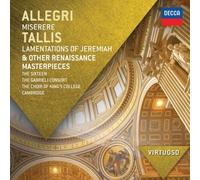Virtuoso Series: Allegri Miserere / Tallis Lamentations of Jeremiah & Other Renaissance Masterpieces by Decca Records (2012-08-08)