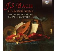 J.S. BACH: Orchestral Suites [CD de audio] Viruosi Saxoniae, Ludwig Guttler and J.S. Bach