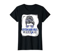 Virus Epstein Barr Guerrero Moño desordenado Virus Epstein Barr Awar Camiseta