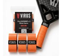 VIRUS Overgrip Pádel Profesional para Raquetas (Naranja)