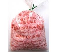 Virutas de jabón de Marsella perfumadas, color rosa, 750 g - La lavandería más económica Virutas de jabón para la colada, para prendas delicadas. Ecológica y natural. Jabón hecho a mano.