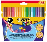 Visa Color Marker, breiter Strich: 3 mm, dunkelblau, 12 Stück. (Importación USA)