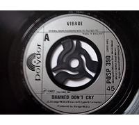 Visage - Damned don't cry (1982) / Vinyl single [Vinyl-Single 7'']