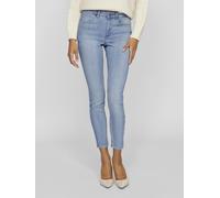 Vila Skinny fit Jeans VISARAH Regular Waist Light Blue Denim M 30 Light Blue Denim
