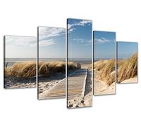Visario 200 x 100 cm ! Cuadro en Lienzo Beach Nr 6310