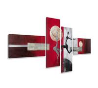 Visario 6810 - Fotografía sobre Lienzo (4 Piezas, 195 x 80 cm)