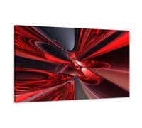 Visario Cuadros en Lienzo 120 x 80 cm Nr. 5137 Abstracto Enmarcado y Listo para Colgar, Calidad de la Marca